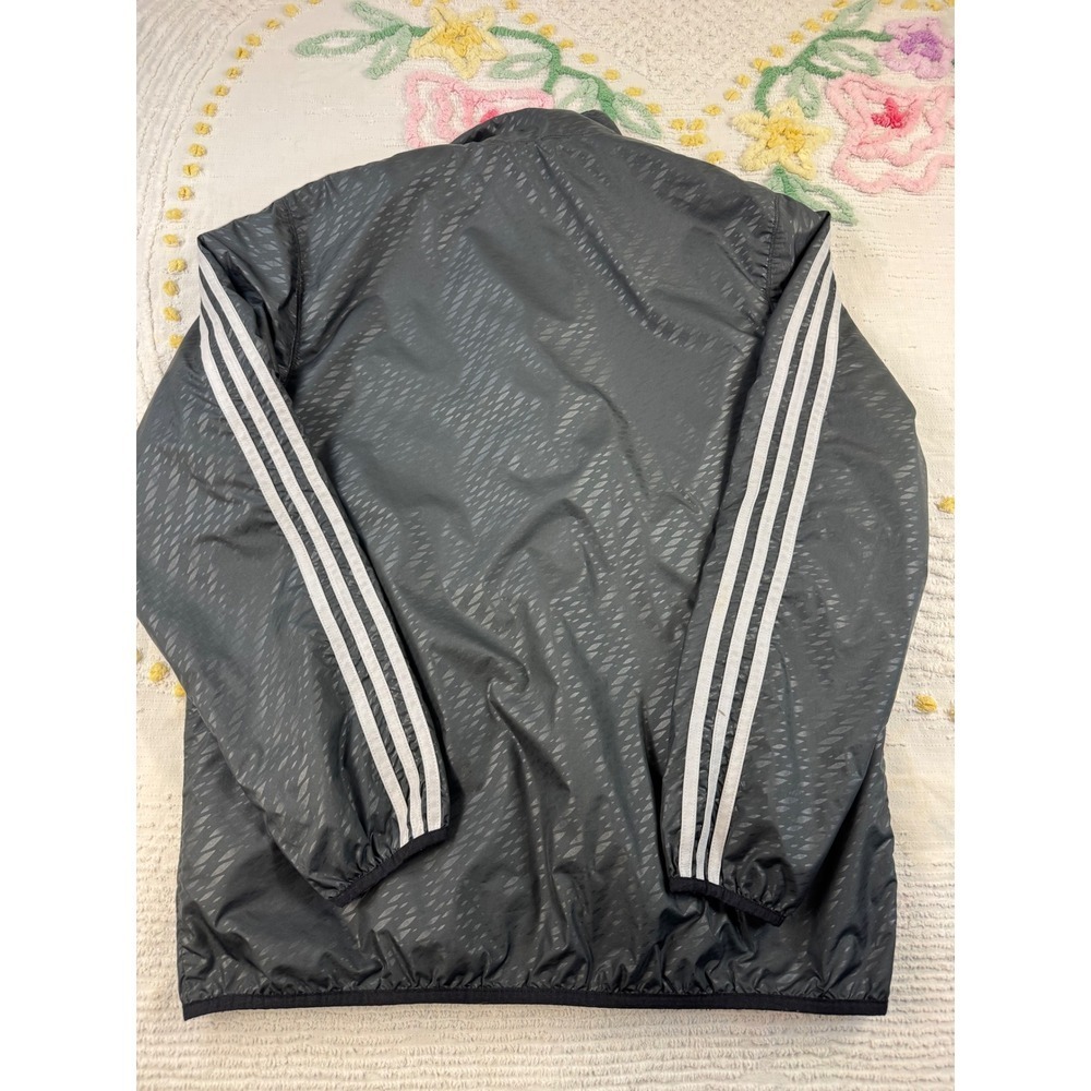 Adidas Brooklyn Nets NBA Full Zip Track Jacket Coat Mens Medium - Picture 5 of 7
